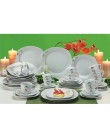 Aparelho de Jantar Quadrado de Porcelana 20 Peças - Rojemac 21620