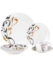 Foto Aparelho de Jantar Redondo de Porcelana 20 Peças - Rochelle 25716/27