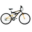 Foto Bicicleta Prince Mountain Bike Aro 20 21 Marchas Suspensão Full Suspension Top Voltage