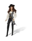 Boneca Barbie Collector Piratas do Caribe Angélica Mattel Foto Boneca Barbie Collector Piratas do Caribe Angélica Mattel