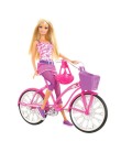 Boneca Barbie Real Bicicleta T2332 Mattel Foto Boneca Barbie Real Bicicleta T2332 Mattel