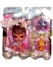 Foto Boneca Bratz Lil Angelz Zoológico Yasmin com Elefante e Lagarto Gulliver