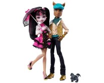 Boneca Monster High Draculaura e Clawd Wolf Mattel