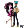 Boneca Monster High Draculaura e Clawd Wolf Mattel
