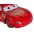 Carrinho de Controle Remoto Yellow Carros 2 Relâmpago Mcqueen 7 Funções