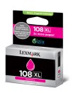 Cartucho Magenta Lexmark 108XL 14N0478 Foto Cartucho Magenta Lexmark 108XL 14N0478