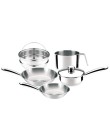 Foto Conjunto de Panelas Aço Inox 5 peça(s) Panex Steamer