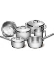 Foto Conjunto de Panelas Aço Inox 6 peça(s) Tramontina Solar 65510200
