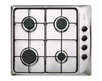 Cooktop Arix 4 Bocas Acendimento Automático Acabamento Inox SD6XG
