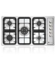 Cooktop GE 5 Bocas Inox CTGGE090L510IN Foto Cooktop GE 5 Bocas Inox CTGGE090L510IN