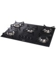 Foto Cooktop ITC 5 Bocas Cooktop 5 Bocas Tampo de Vidro Preto