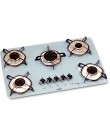 Foto Cooktop Luminer 5 Bocas Cristal Plus Metalic