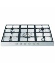 Cooktop Smeg 5 Bocas Inox PTS726BR1 Foto Cooktop Smeg 5 Bocas Inox PTS726BR1