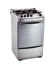 Foto Fogão de Piso Electrolux Chef 4 Bocas Acendimento Automático Inox 52SPX