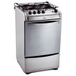 Fogão de Piso Electrolux Chef 4 Bocas Acendimento Automático Inox 52SPX