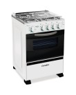 Fogão de Piso Esmaltec 4 Bocas Caribe Automático 4Q Foto Fogão de Piso Esmaltec 4 Bocas Caribe Automático 4Q