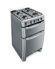 Fogão de Piso GE 4 Bocas Inox Profile 4 Inox Foto Fogão de Piso GE 4 Bocas Inox Profile 4 Inox