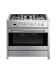 Fogão de Piso Spicy 5 Bocas Inox F965TFE8 Foto Fogão de Piso Spicy 5 Bocas Inox F965TFE8