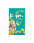 Foto Fralda Pampers Total Confort Tamanho P Mega 58 Unidades