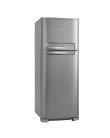 Foto Geladeira Electrolux Celebrate Blue Touch Frost Free Duplex 402 Litros Inox DFX49