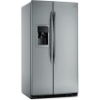 Geladeira GE Frost Free Side by Side 548 Litros Dispenser de Água Externo Inox PFZ23 Inox Foto Geladeira GE Frost Free Side by Side 548 Litros Dispenser de Água Externo Inox PFZ23 Inox