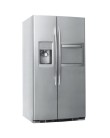 Foto Geladeira GE Frost Free Side by Side 629 Litros Home Bar Dispenser de Água Externo Inox PSZ26LHTGS