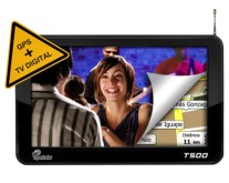 GPS Automotivo Apontador T500 5,0 " Touchscreen