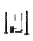 Foto Home Theater Blu-Ray (BD) DVD DVD-RW LG 3D 4.1 Canais Karaokê 1 HDMI 1 USB HB966TRW
