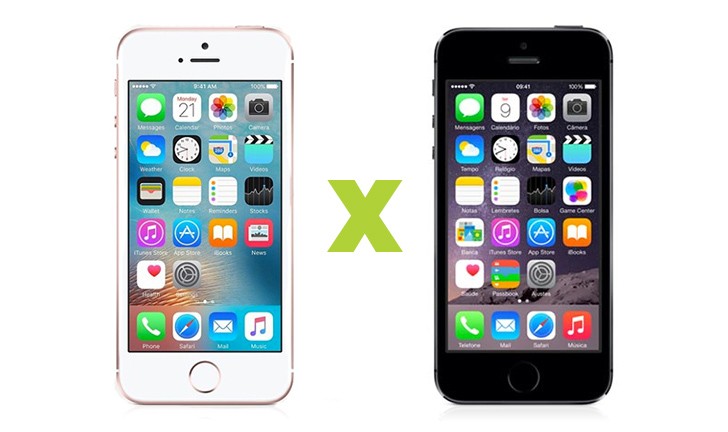 iPhone SE vs iPhone 5s iPhone SE vs iPhone 5s