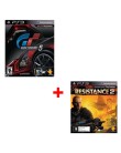 Foto Jogo Gran Turismo 5 e Resistance 2 Sony PlayStation 3