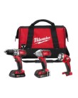 Foto Kit Parafusadeira Funciona à Bateria 18 V  -  Milwaukee 2601-20