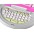 Laptop Infantil Pink 24 Atividades Candide Meu Primeiro Pink Power 1260