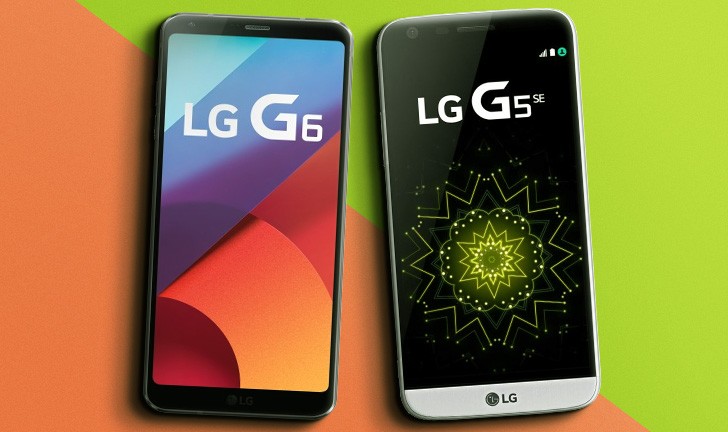 LG G6 vs LG G5 SE LG G6 vs LG G5 SE