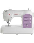 Foto Máquina de Costura Doméstica Ziguezaque 3 Pontinhos para lingerie Overloque Pontos Decorativos Curvy 8763 - Singer