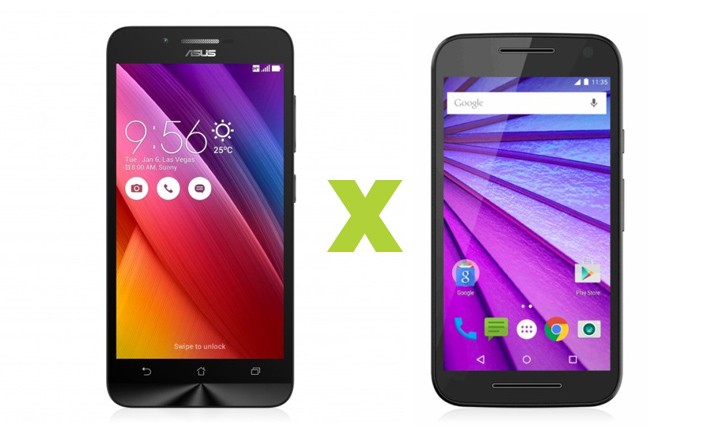 Moto G ou Zenfone Go Moto G ou Zenfone Go