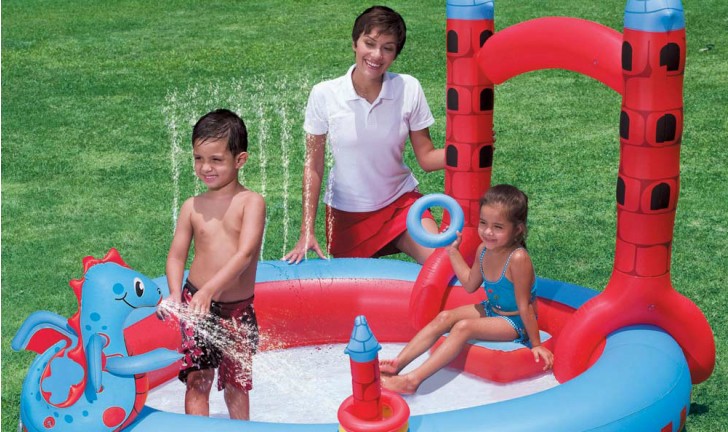 Piscina infantil com chafariz Piscina infantil com chafariz