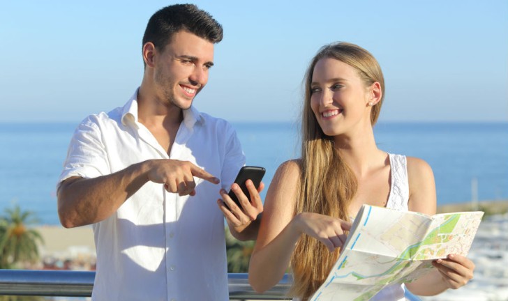 Smartphone com GPS Smartphone com GPS