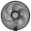 Ventilador de Mesa Arno Turbo Silencio Maxx 6 Pás