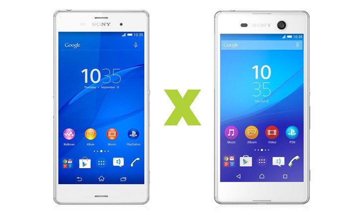 Xperia Z3 ou Xperia M5 Xperia Z3 ou Xperia M5