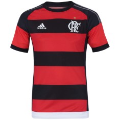 Camisa Jogo Flamengo I 2015 sem número Adidas