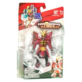 Boneco Ranger Vermelho Samurai Super Samurai Vermelho - Sunny