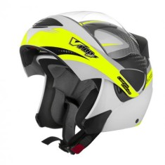 Capacete Protork V Pro Jet 2 Carbon Articulado
