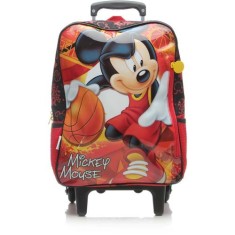 Mochila com Rodinhas Escolar Sestini Mickey 16M G 63931