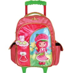 Mochila com Rodinhas Escolar Xeryus Moranguinho Dress Up 16 5650