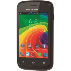 Smartphone Multilaser MS2 4GB P3278 3,0 MP 2 Chips Android 4.2 (Jelly Bean Plus) Wi-Fi 3G