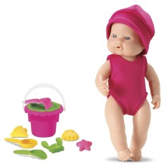 Boneca Micro Bebê Jensen Praia Roma Brinquedos