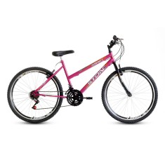 Bicicleta Stone Bike 21 Marchas Aro 26 Freio V-Brake Smart GT Feminina