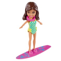 Boneca Polly Shani Surfista Mattel