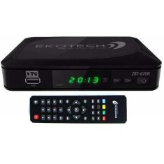 Receptor de TV Digital Full HD HDMI USB ZBT 670-N Ekotech