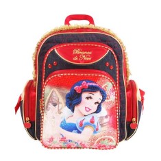 Mochila Escolar Dermiwil Branca de Neve M 60073